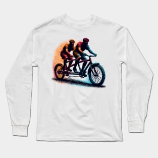Tandem Bike Long Sleeve T-Shirt